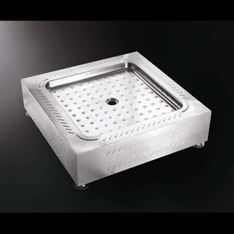 800mm Stainless Steel Shower Tray With Bracket