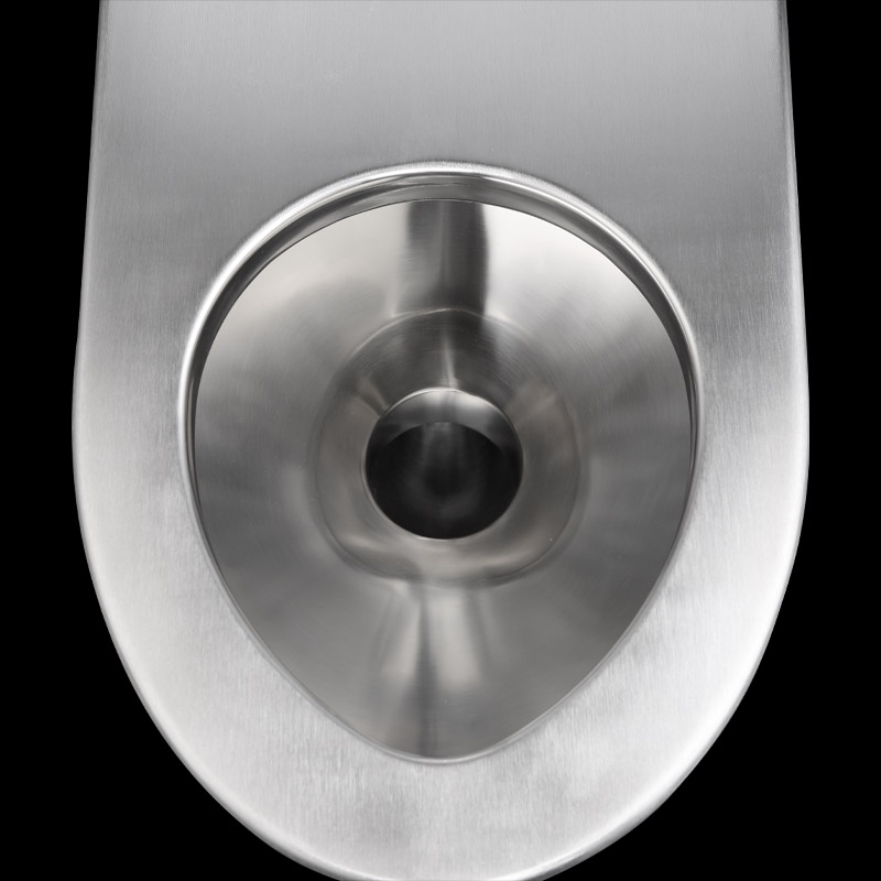 700mm Wall-hung stainless steel toilet