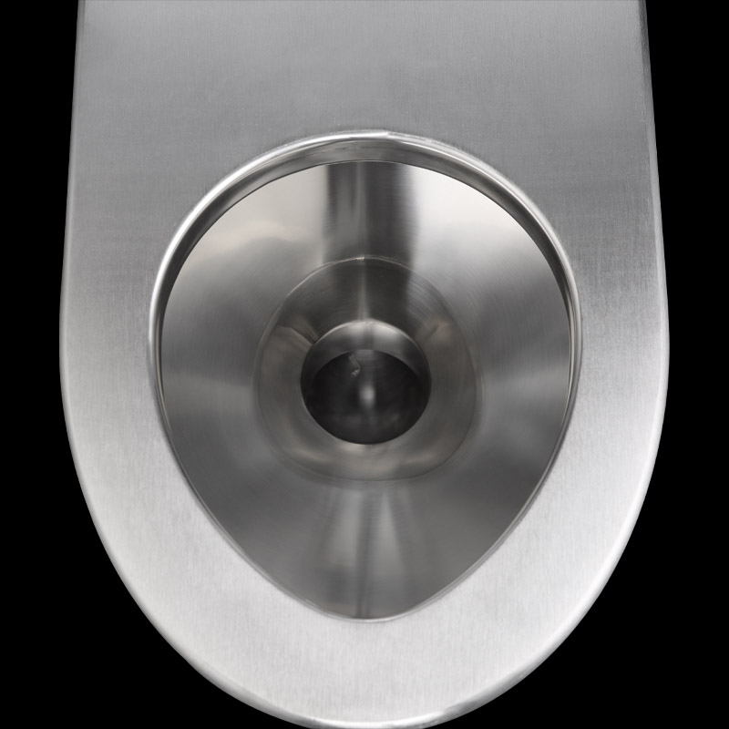 Toilette con sifone in acciaio inox 515