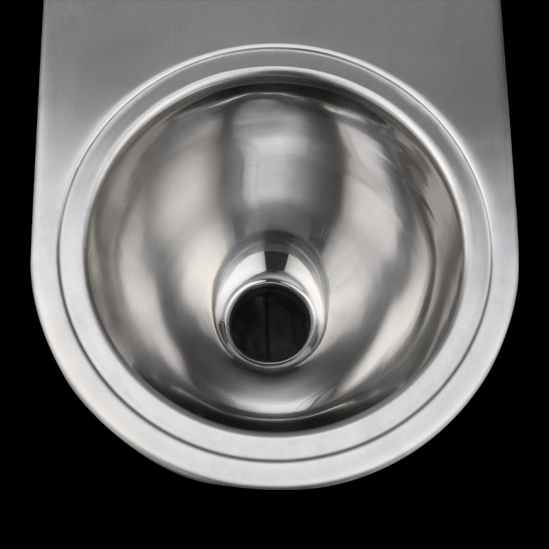 Stainless Steel Toilet Filled With Foam