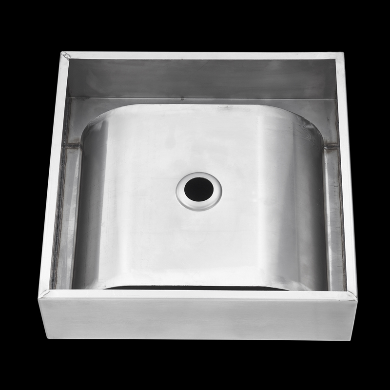 stailnless steel Handmade Round Corner sink