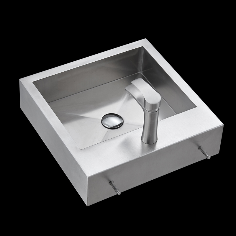 Top mount Stainless Steel Handmade Sink