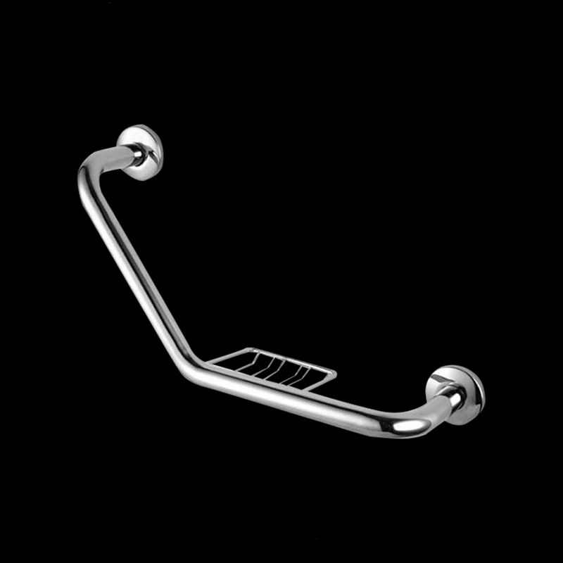 Supply Stainless Steel Toilet Safety Grab Bars With Soap Rack Wholesale