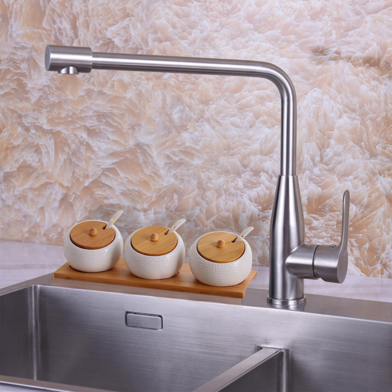 Stainless Steel Kitchen Sink Water Tap
