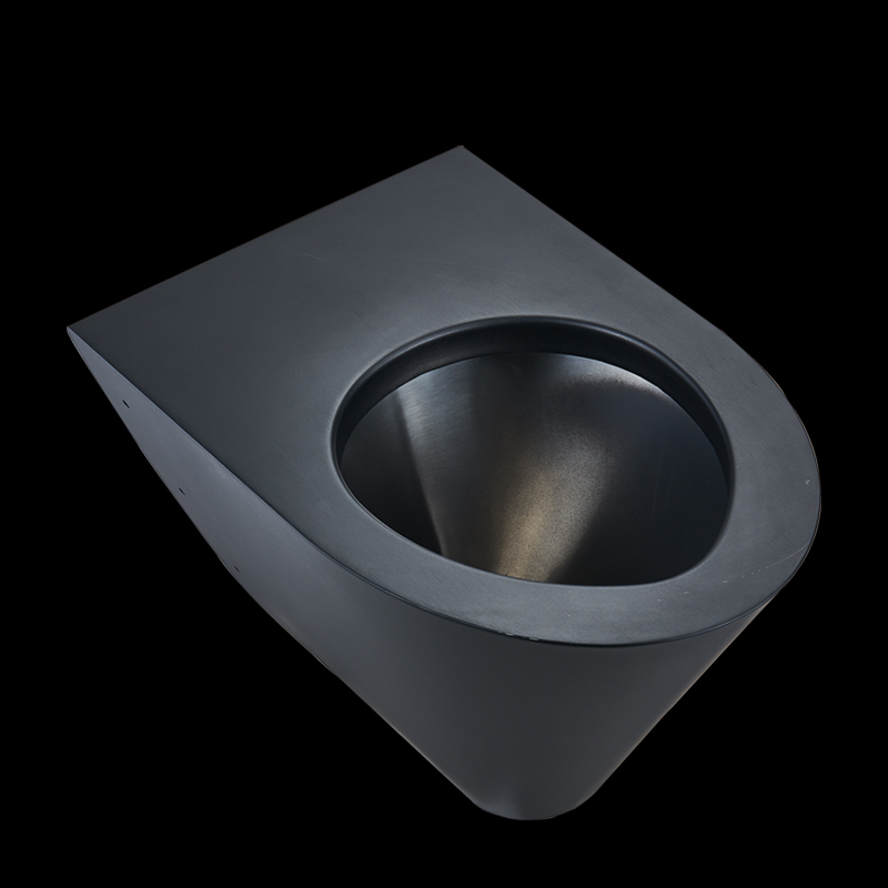 Stainless Steel Color Toilet Bowl