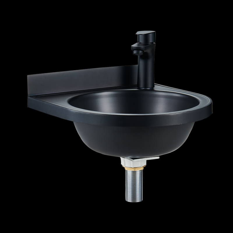 Stainless Steel Black Color Hand Wash Sink