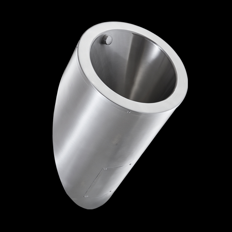 stainless steel wall mount urinal bowl