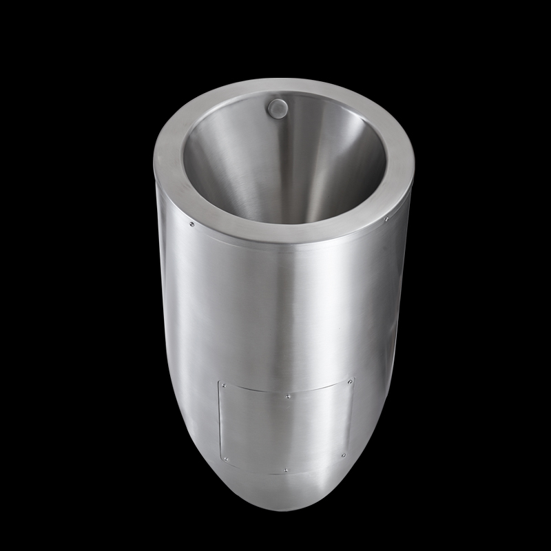 stainless steel wall mount urinal bowl