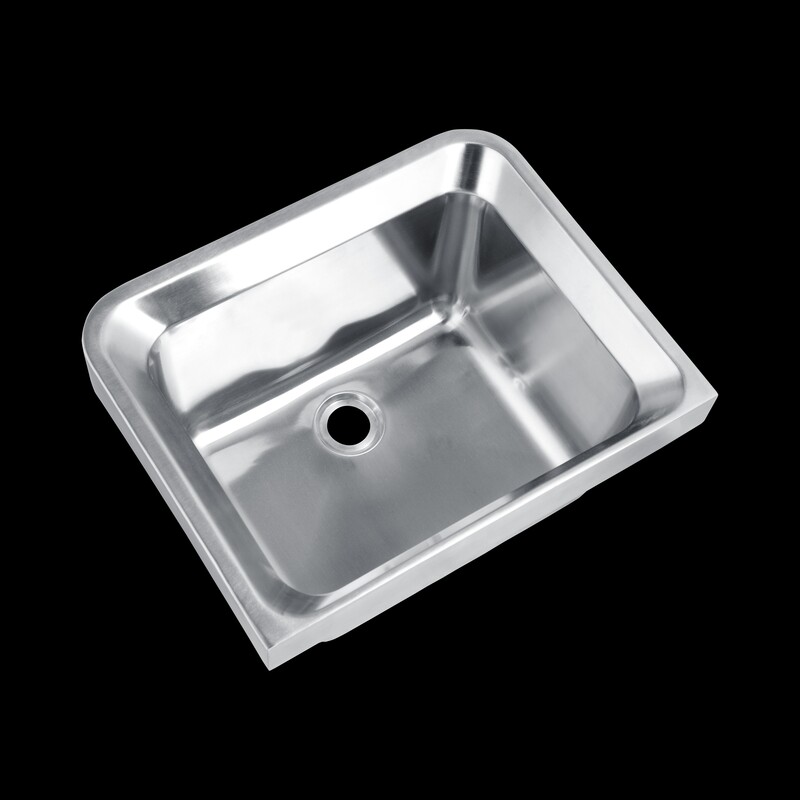 Japanese Style Small Stainless Steel Square Wash Basin
