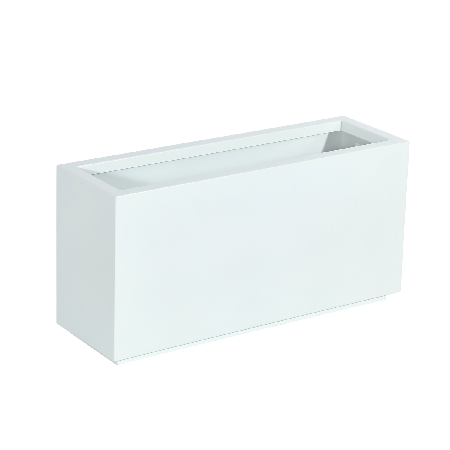 stainless steel rectangular planter box