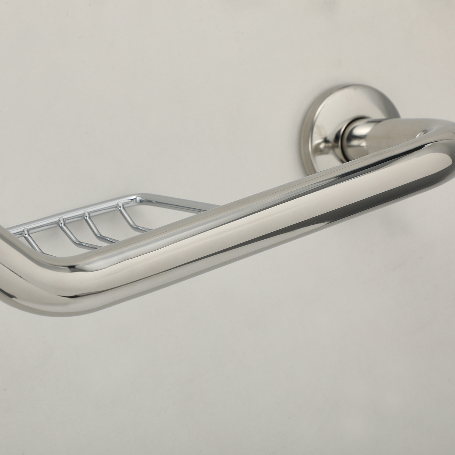 Supply Stainless Steel Toilet Safety Grab Bars With Soap Rack Wholesale