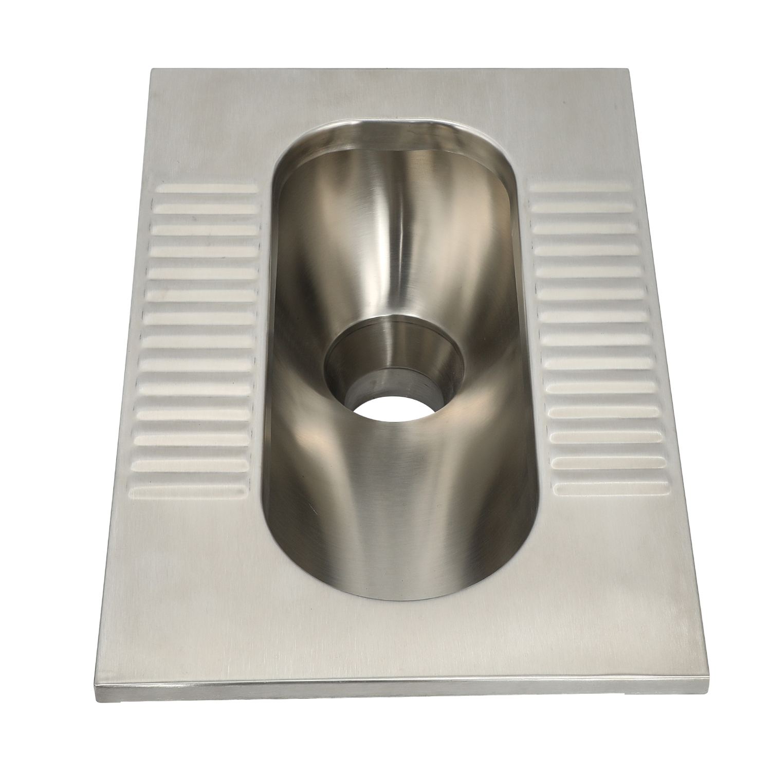 Stainless Steel P-Trap Squatting Toilet