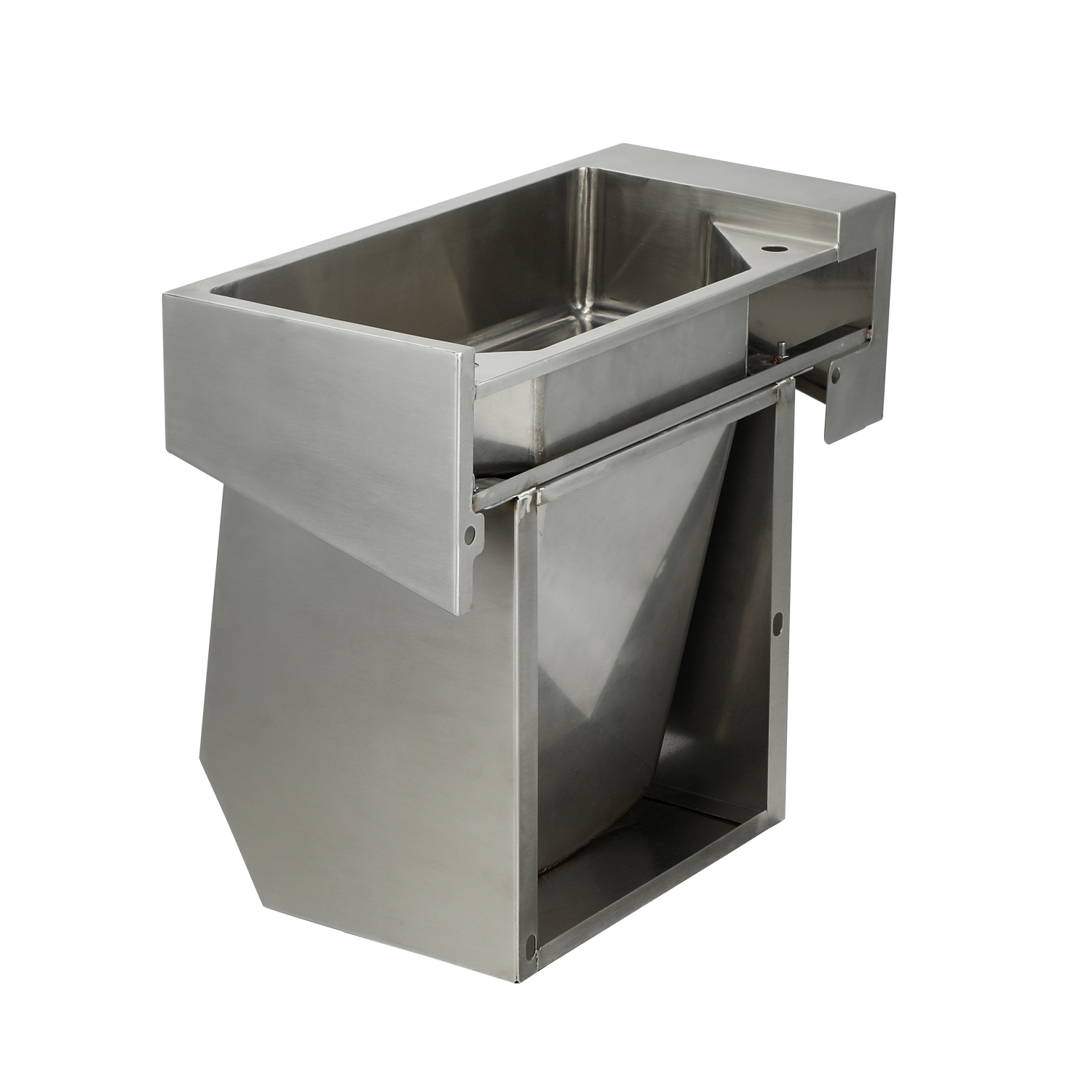 stainless steel urinal with washsink
