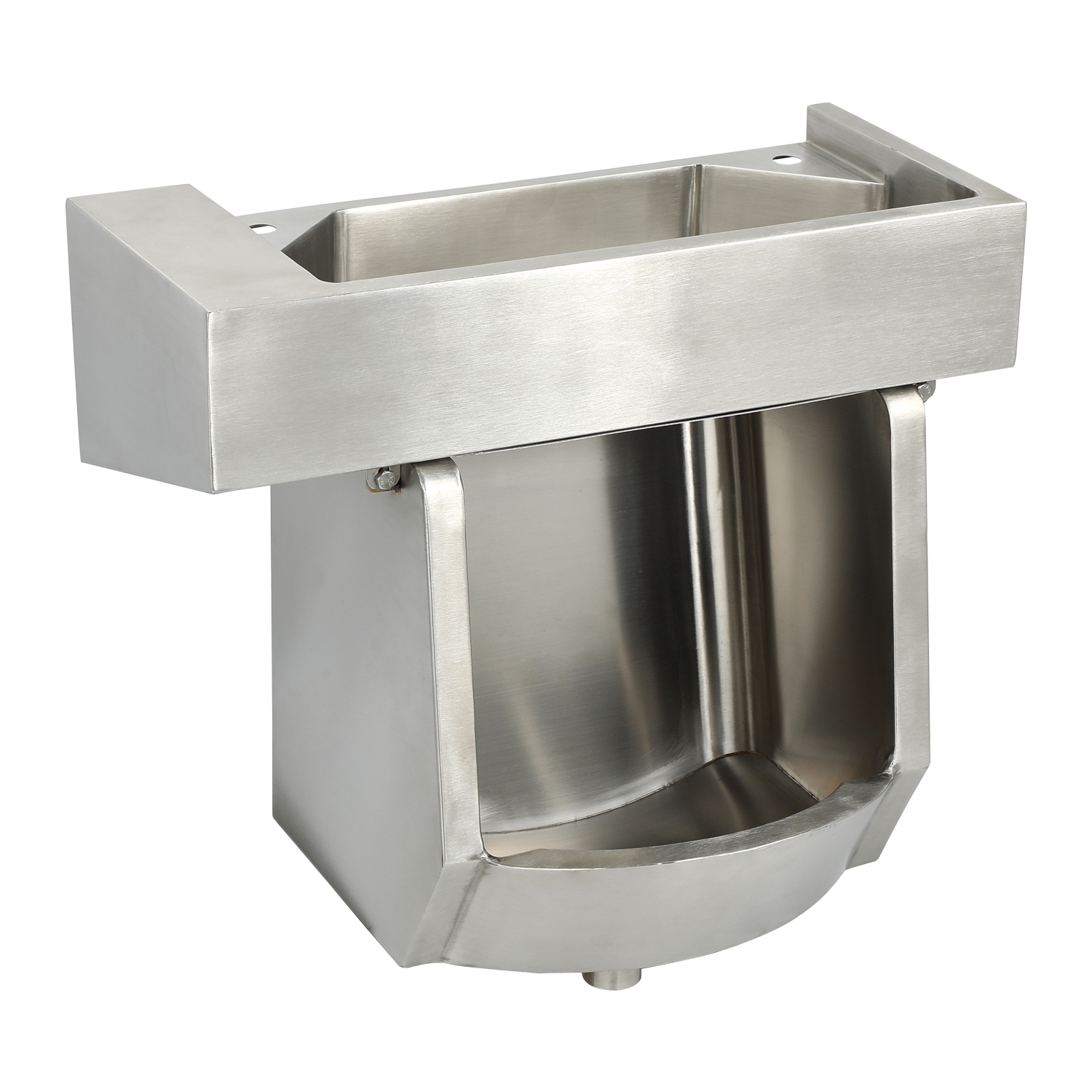 stainless steel urinal with washsink