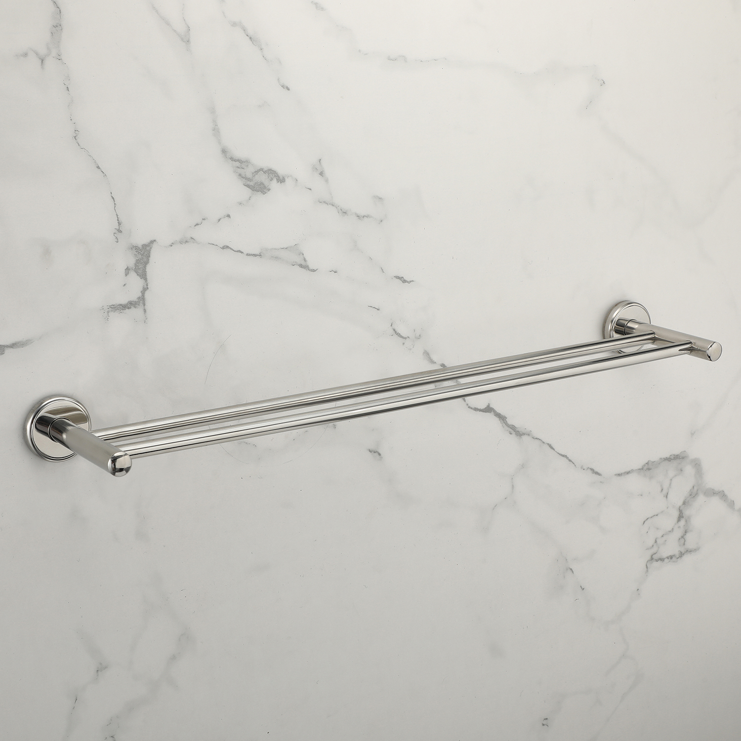 Stainless Steel Double Layer Towel Rack