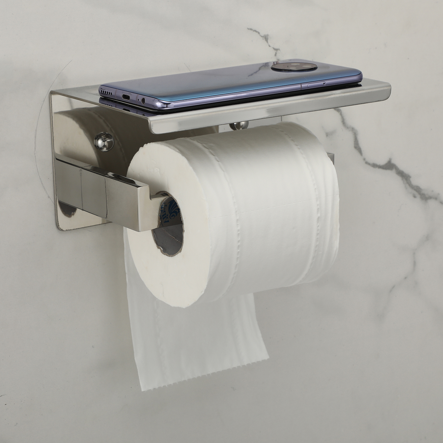 Toilettenpapierhalter aus Edelstahl
