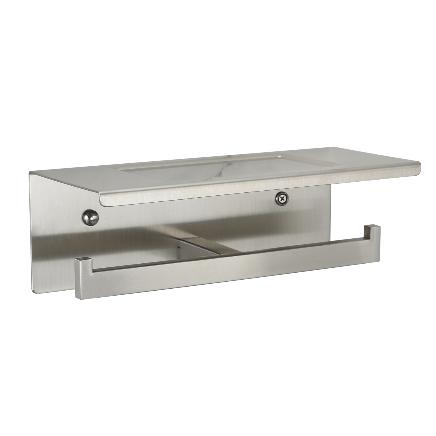 Stainless Steel Double Paper Rack