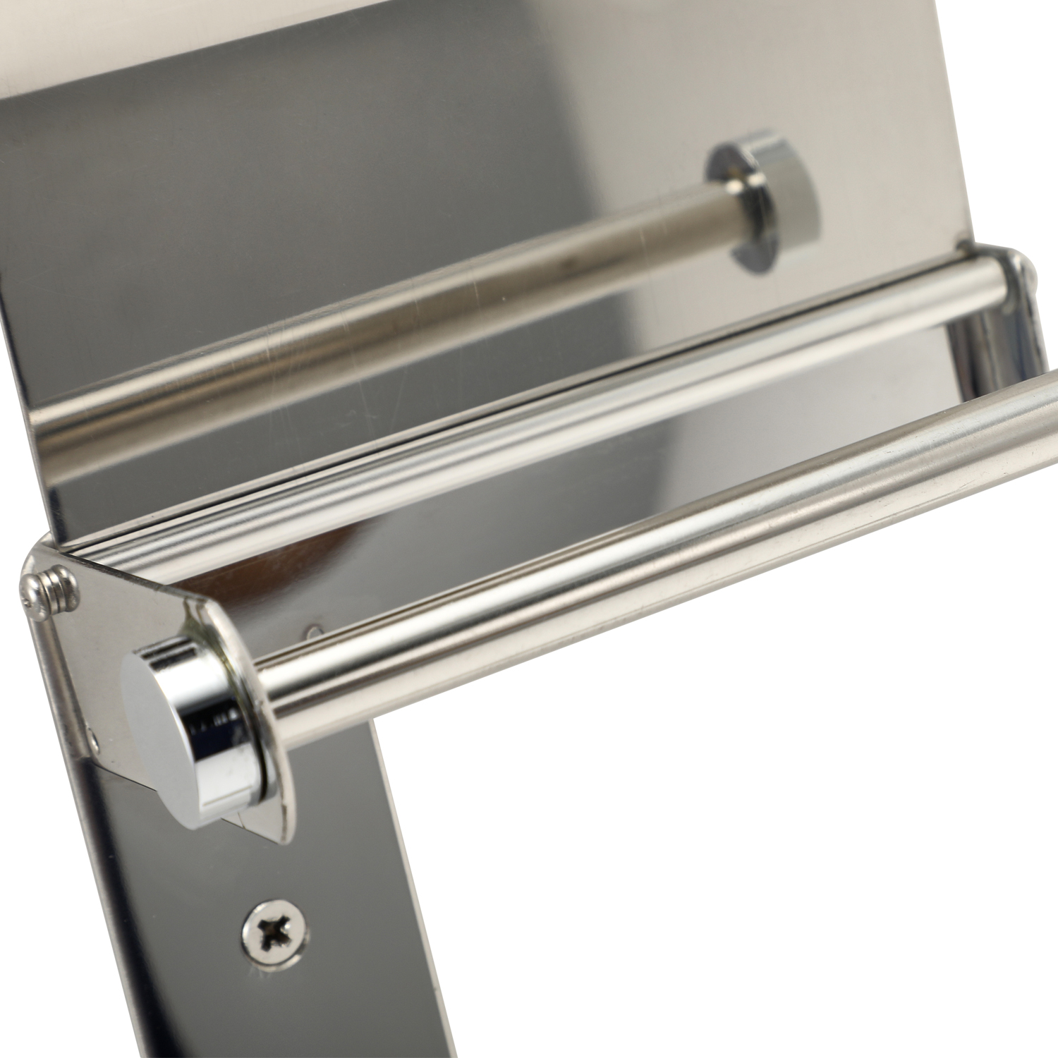 Stainless Steel Paper Double Towel Rack