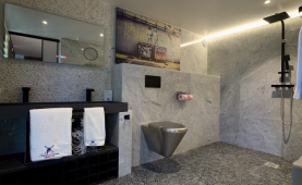 KUGE Provides stainless steel sanitary wares to Snow Lodge
