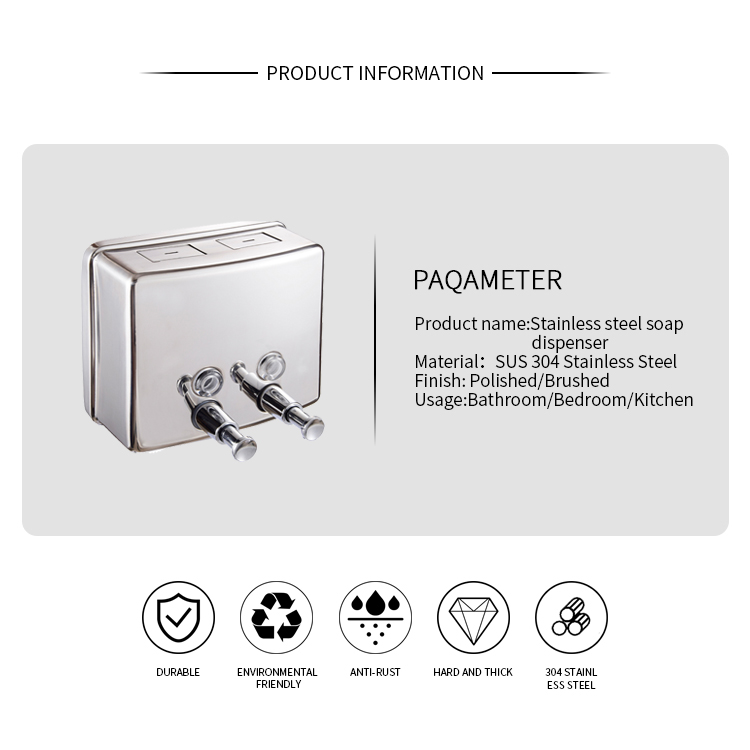 1300ml Stainless Steel Soap Dispenser