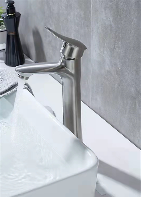 Stainless Steel Hot And Cold Water Mixer Tap