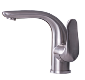 Gray Color Stainless Steel Sink Faucet