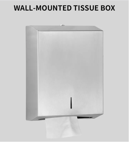 WALL MOUNTED TISSUE BOX