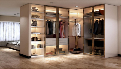 Stainless Steel Wardrobe