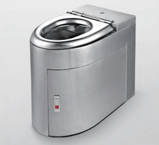 Water free bio-toilet stainless steel portable toilet