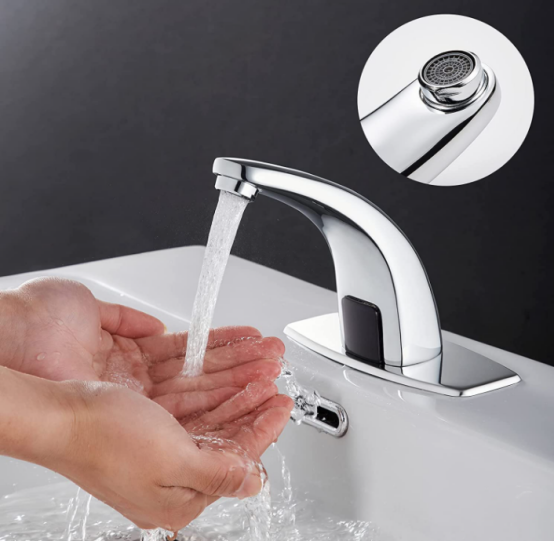 KUGE AUTOMATIC SENSOR FAUCET BRASS SMART TOUCHLESS WATER TAP