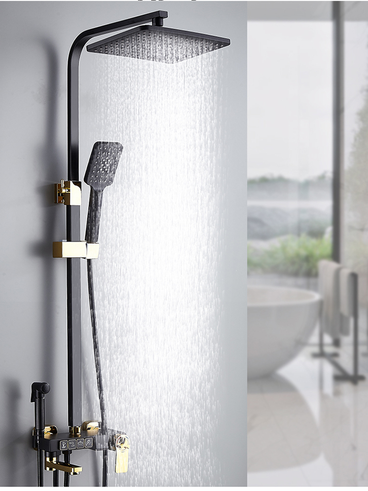 Intelligent Thermostatic Four-speed Faucet Shower