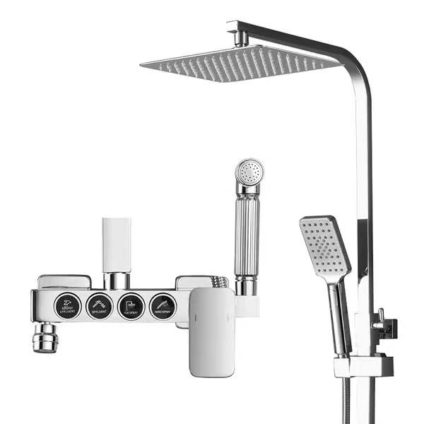 Thermostatic Shower Set Wall Mounted