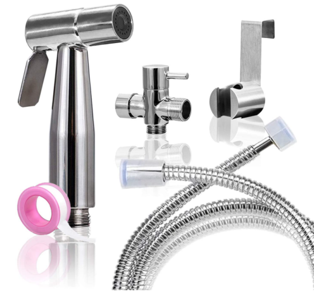 Stainless Steel Cloth Diaper Bidet Toilet Sprayer