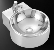Hot sell Stainless Steel modern Wall Mounted hand wash basin sink