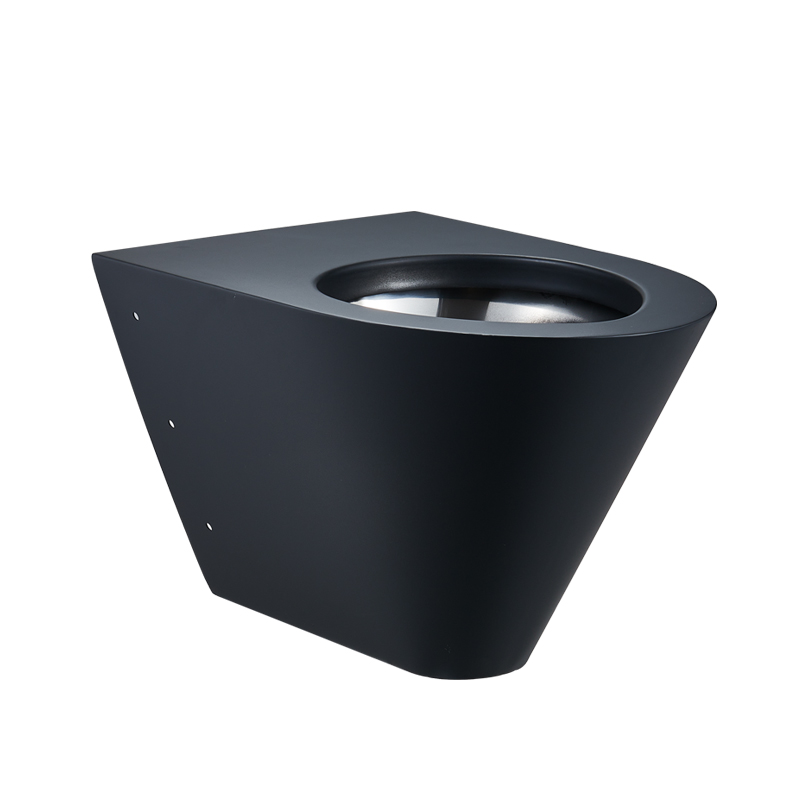 Color Stainless Steel Toilet And Basin