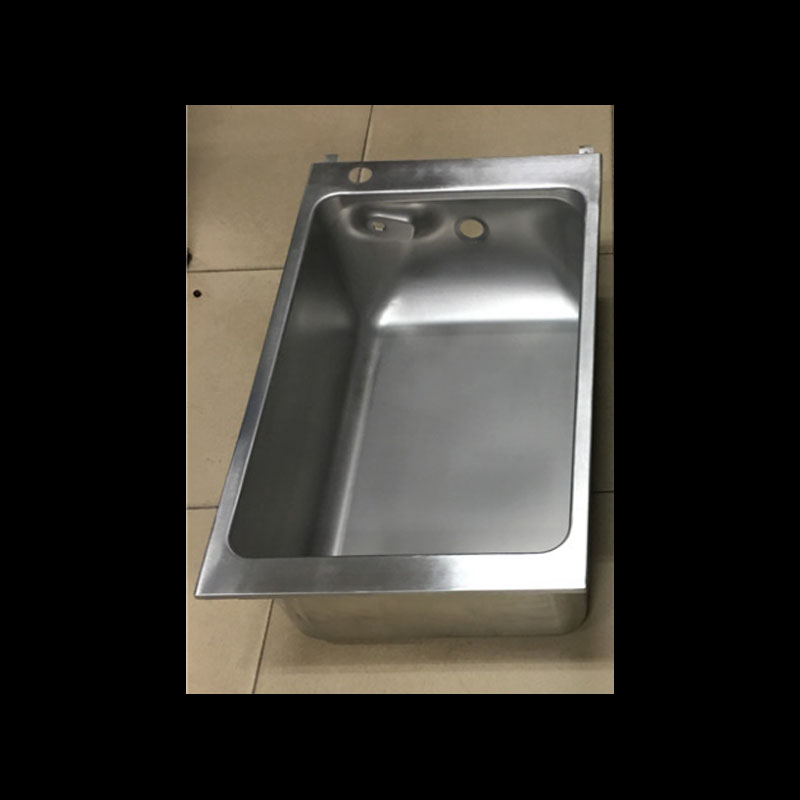 Bacinella per acqua potabile in acciaio inox