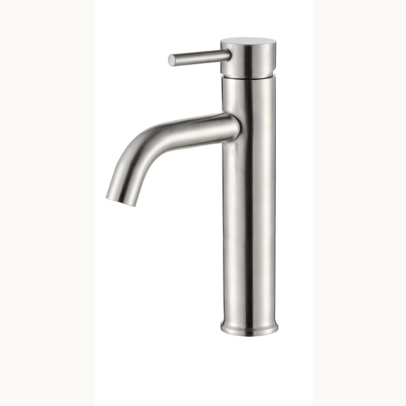 Hot sale luxury basin faucet 304 stainless steel faucet deck mount water tap