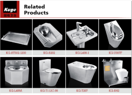 Stainless steel Vandal Resistant Toilets/Squat WC Pans