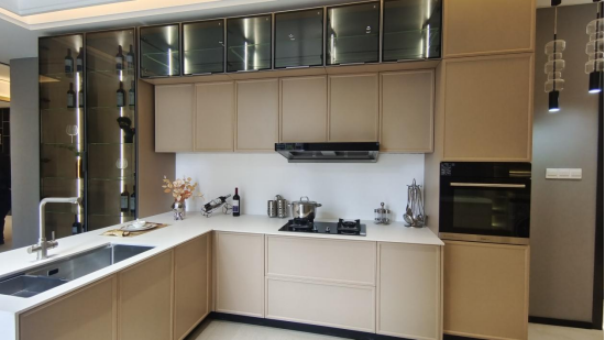 Stylish Stainless steel cabinets