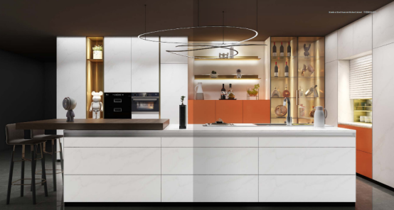 Ninemore stainless steel kitchen cabinet