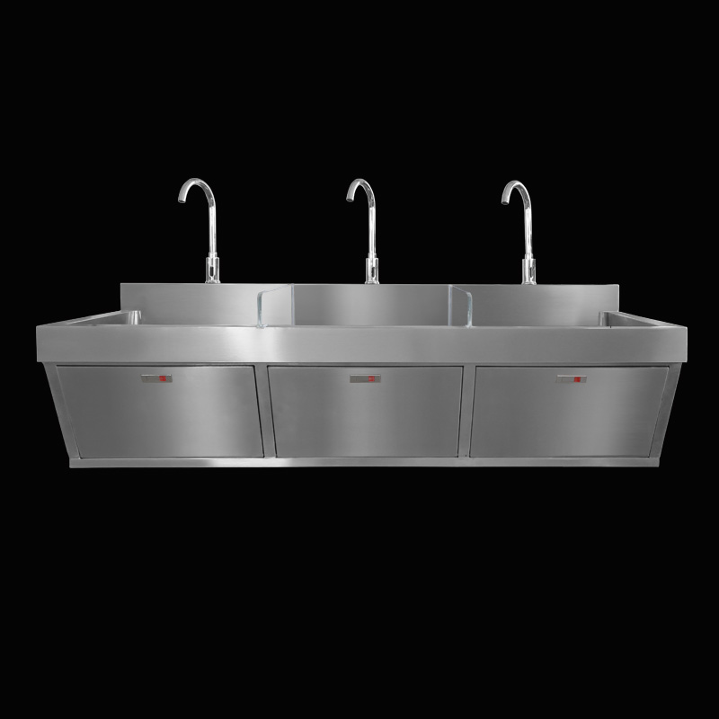 Stainless steel medical wash basin