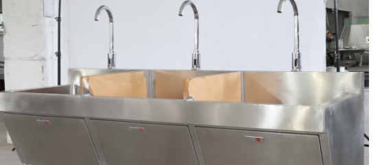304 Stainless Steel hospital hand washing sink