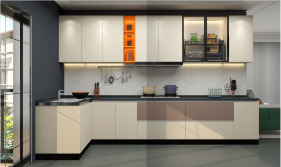 Ninemore:stainless steel kitchen cabinet
