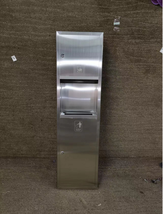 2-IN-1 PAPER TOWEL DISPENSER AND WASTE BIN