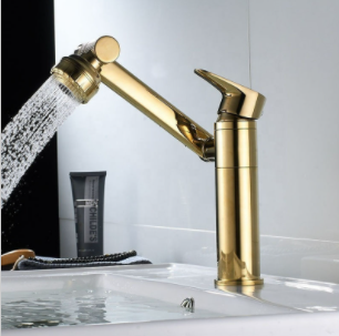 brass bathroom basin faucet