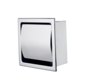 Stainless Steel Waterproof Recessed Paper Holder