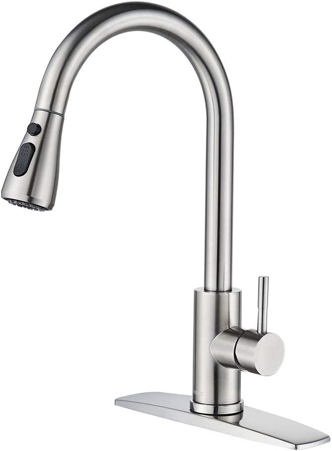 Kitchen Faucet with Pull Down Sprayer
