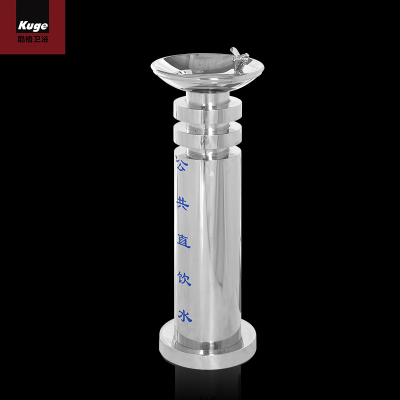 Индивидуальный отдельно стоящий фонтан питьевой воды из нержавеющей стали 304 на открытом воздухе