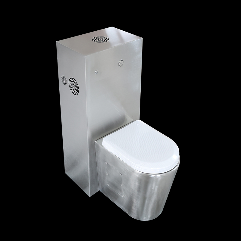 stainless steel toilets on the high-speed rail