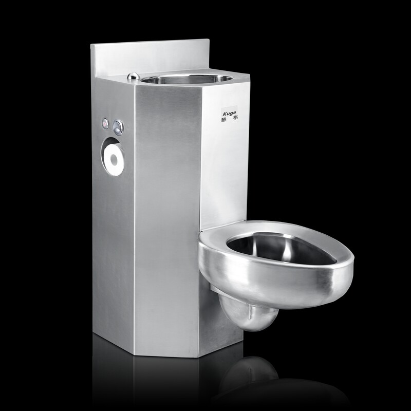 stainless steel prison toilet